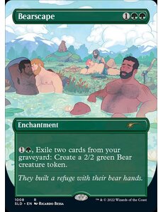 Magic: The Gathering Bearscape (Rainbow Foil) (1008) Lightly Played Foil