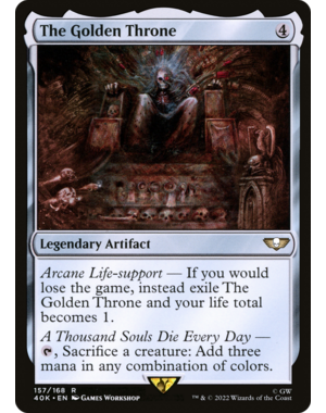 Magic: The Gathering The Golden Throne (157) Lightly Played