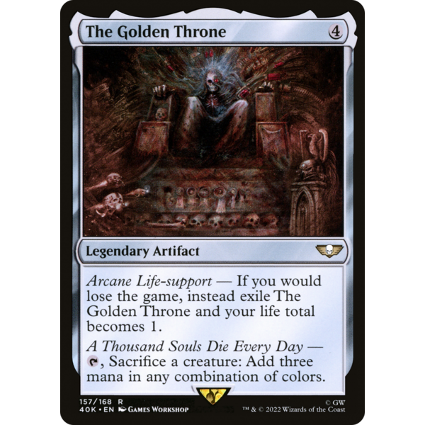Magic: The Gathering The Golden Throne (157) Lightly Played