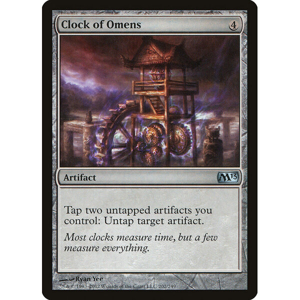 Magic: The Gathering Clock of Omens (202) Lightly Played