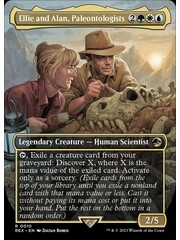 Magic: The Gathering Ellie and Alan, Paleontologists (Borderless) (010) Lightly Played