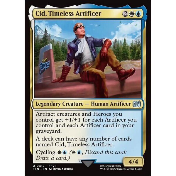 Magic: The Gathering Cid, Timeless Artificer (412) Lightly Played Foil