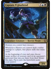 Magic: The Gathering Captain N'ghathrod (646) Lightly Played Foil