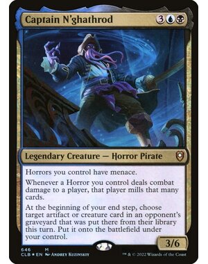 Magic: The Gathering Captain N'ghathrod (646) Lightly Played Foil