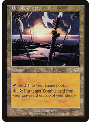 Magic: The Gathering Unholy Grotto (327) Lightly Played