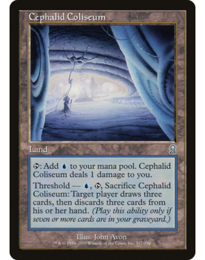 Magic: The Gathering Cephalid Coliseum (317) Lightly Played