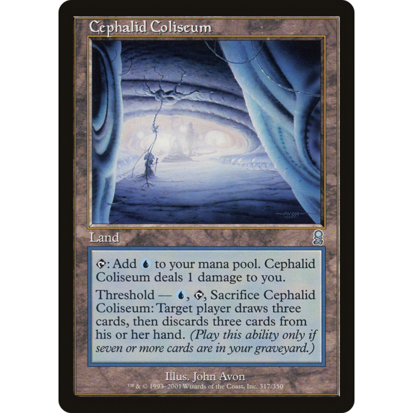 Magic: The Gathering Cephalid Coliseum (317) Lightly Played