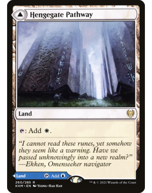 Magic: The Gathering Hengegate Pathway (260) Lightly Played