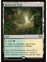 Magic: The Gathering Hushwood Verge (261) Lightly Played