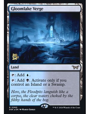 Magic: The Gathering Gloomlake Verge (Prerelease) (260) Lightly Played Foil