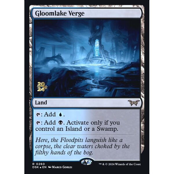 Magic: The Gathering Gloomlake Verge (Prerelease) (260) Lightly Played Foil