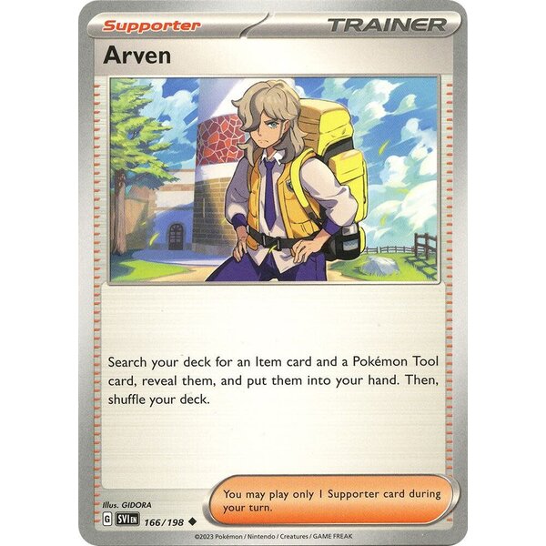 Pokemon Arven (166) Lightly Played Reverse Holofoil