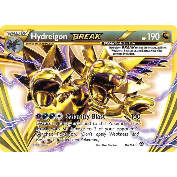 Pokemon Hydreigon BREAK (087) Lightly Played