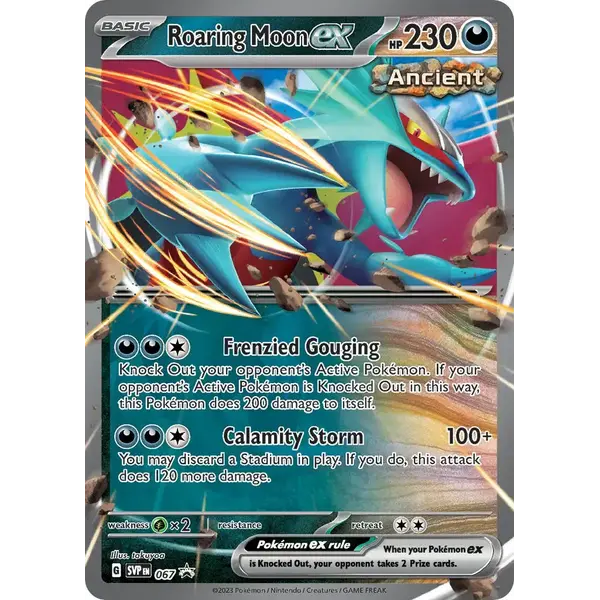 Pokemon Roaring Moon ex (067) Lightly Played