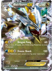 Pokemon Black Kyurem EX (101) Lightly Played