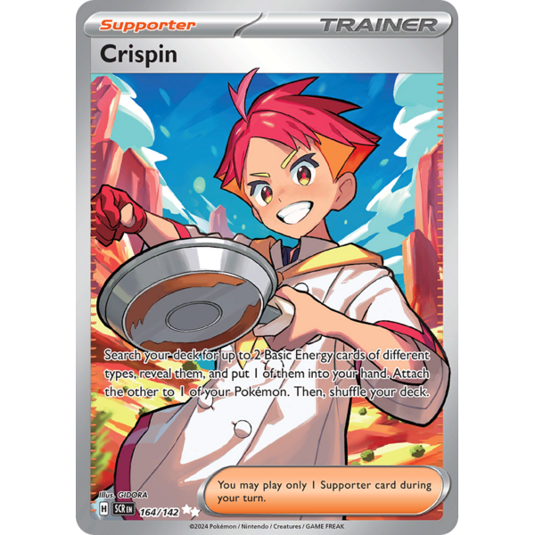 Pokemon Crispin (164) Lightly Played Holofoil