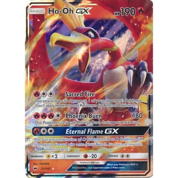 Pokemon Ho-Oh GX (021) Lightly Played