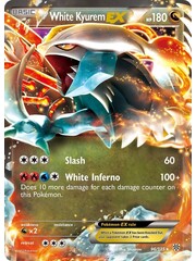 Pokemon White Kyurem EX (103) Lightly Played