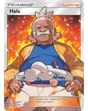Pokemon Hala (Full Art) (143) Lightly Played