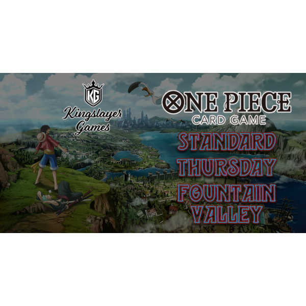 Bandai 1/8/26 Fountain Valley One Piece Constructed Thursday 7 PM