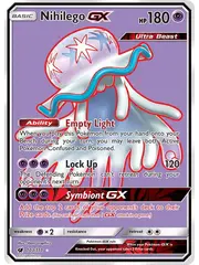 Pokemon Nihilego GX (Full Art) (103) Lightly Played