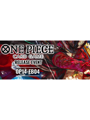 Bandai 1/15/26 Fountain Valley One Piece The Azure Sea's Seven [OP14-EB04] Release Event Sealed Thursday 7 PM