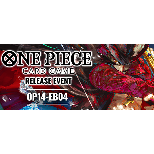 Bandai 1/12/26 Oceanside One Piece The Azure Sea's Seven [OP14-EB04] Release Event Sealed Monday 630 PM