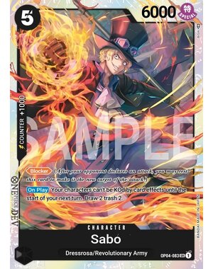 Bandai Sabo (OP04-083) Lightly Played