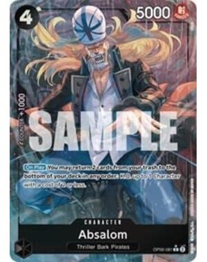 Bandai Absalom (Alternate Art) (OP06-081) Lightly Played