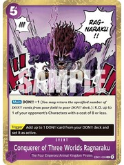 Bandai Conquerer of Three Worlds Ragnaraku (EB01-039) Lightly Played