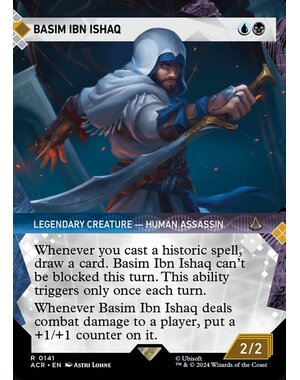 Magic: The Gathering Basim Ibn Ishaq (Showcase) (141) Lightly Played