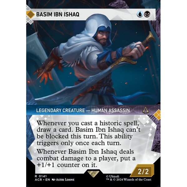 Magic: The Gathering Basim Ibn Ishaq (Showcase) (141) Lightly Played