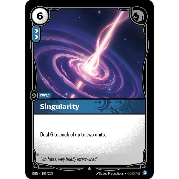 UVS Games Singularity (105)  Near Mint Foil