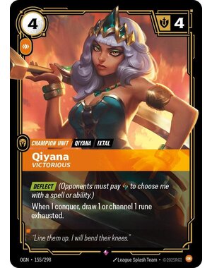 UVS Games Qiyana (155) Near Mint