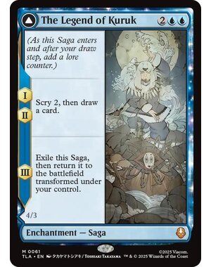 Magic: The Gathering The Legend of Kuruk (061) Lightly Played