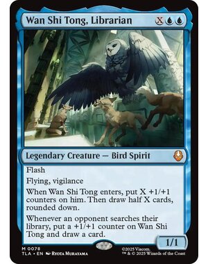 Magic: The Gathering Wan Shi Tong, Librarian (078) Lightly Played