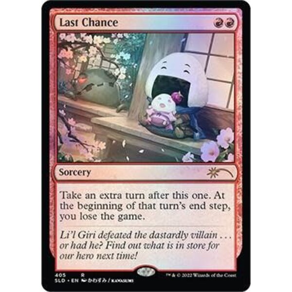 Magic: The Gathering Last Chance (405) Lightly Played Foil