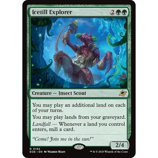 Magic: The Gathering Icetill Explorer (192) Lightly Played