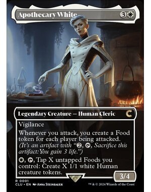 Magic: The Gathering Apothecary White (Borderless) (001) Lightly Played