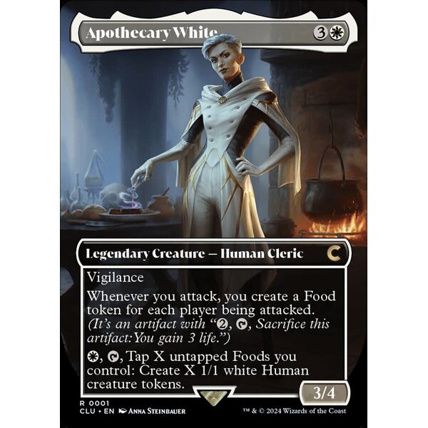 Magic: The Gathering Apothecary White (Borderless) (001) Lightly Played