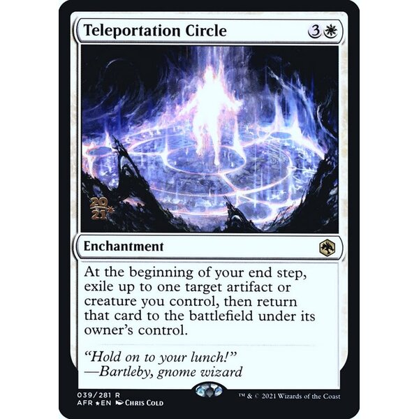 Magic: The Gathering Teleportation Circle (Prerelease) (039) Lightly Played Foil