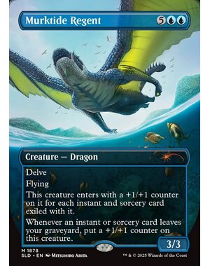 Magic: The Gathering Murktide Regent (1878) Lightly Played Foil