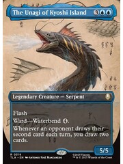 Magic: The Gathering The Unagi of Kyoshi Island (Borderless) (319) Lightly Played Foil