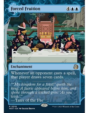 Magic: The Gathering Forced Fruition (018) Lightly Played Foil