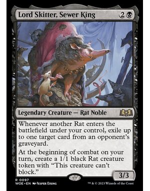 Magic: The Gathering Lord Skitter, Sewer King (097) Lightly Played