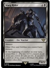 Magic: The Gathering Warg Rider (826) Lightly Played