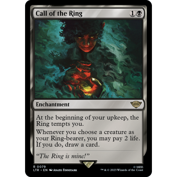 Magic: The Gathering Call of the Ring (079) Lightly Played Foil