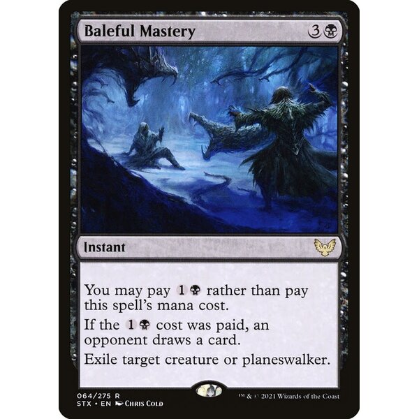 Magic: The Gathering Baleful Mastery (064) Lightly Played