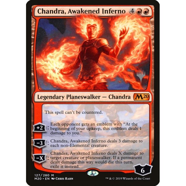 Magic: The Gathering Chandra, Awakened Inferno (Promo) (127) Lightly Played