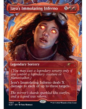 Magic: The Gathering Jaya's Immolating Inferno (1063) Lightly Played Foil